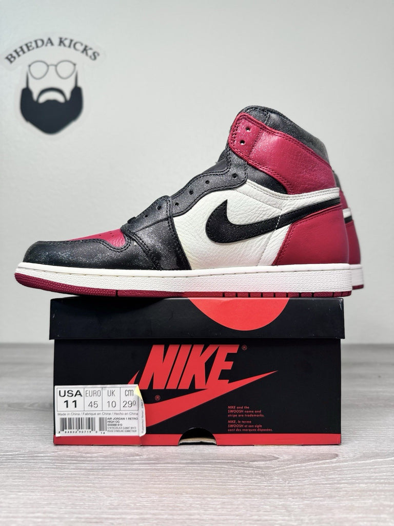 Size 11 - Jordan 1 Retro OG High Bred Toe 555088-610 2018 NEW DS