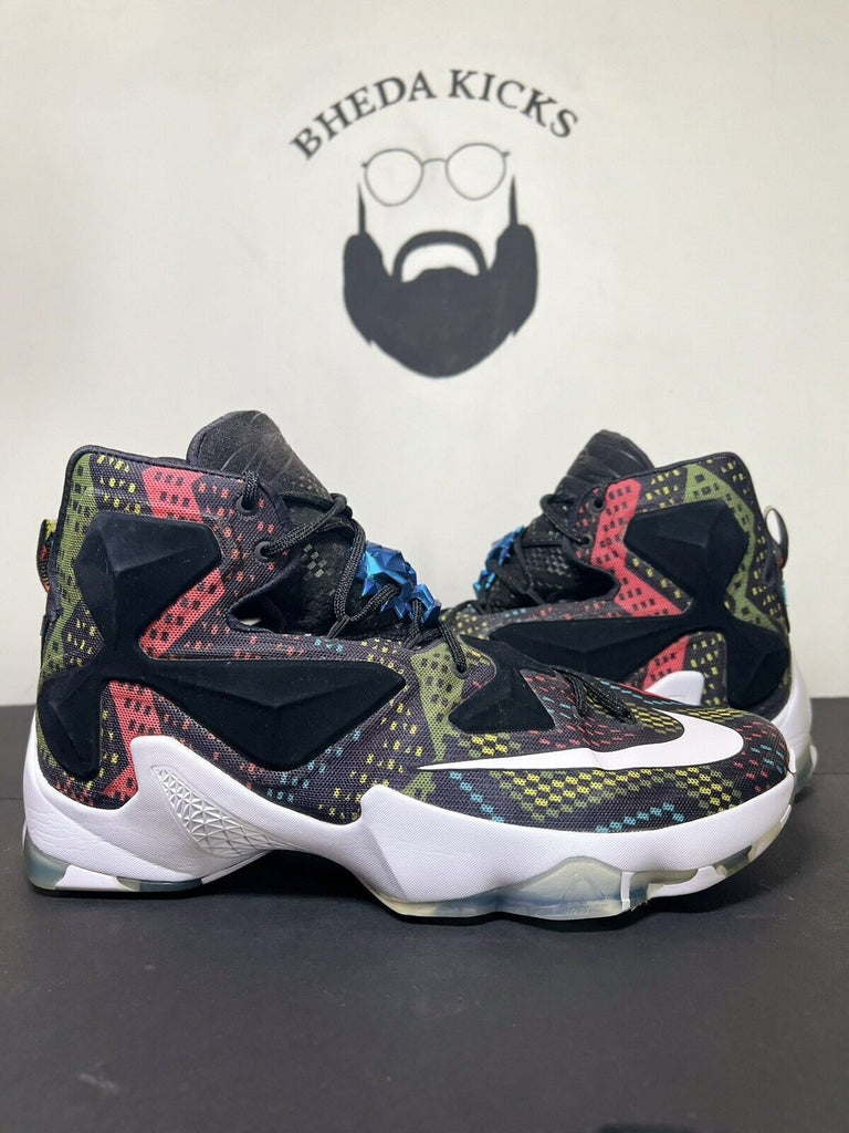 Nike Lebron 13 BHM XIII Black History Month 828377-910 2016 Mens Size 13 Og Rare