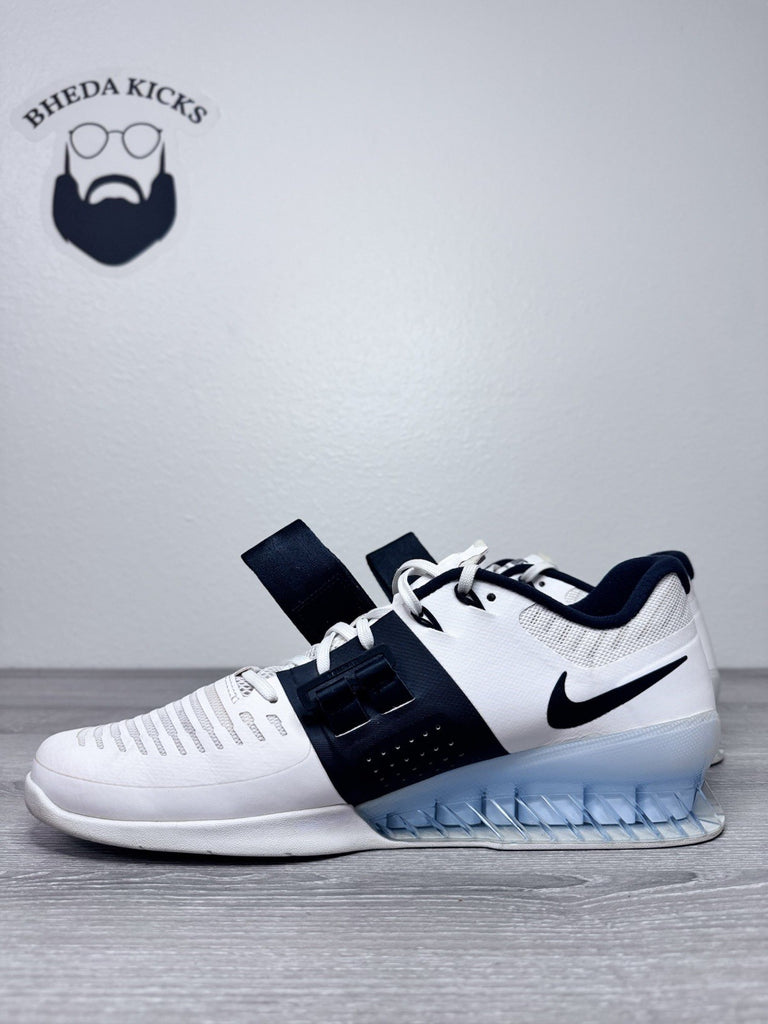 Size 15 - Nike Romaleos 3 Crossfit Weightlifting Shoes 852933-101 White Black