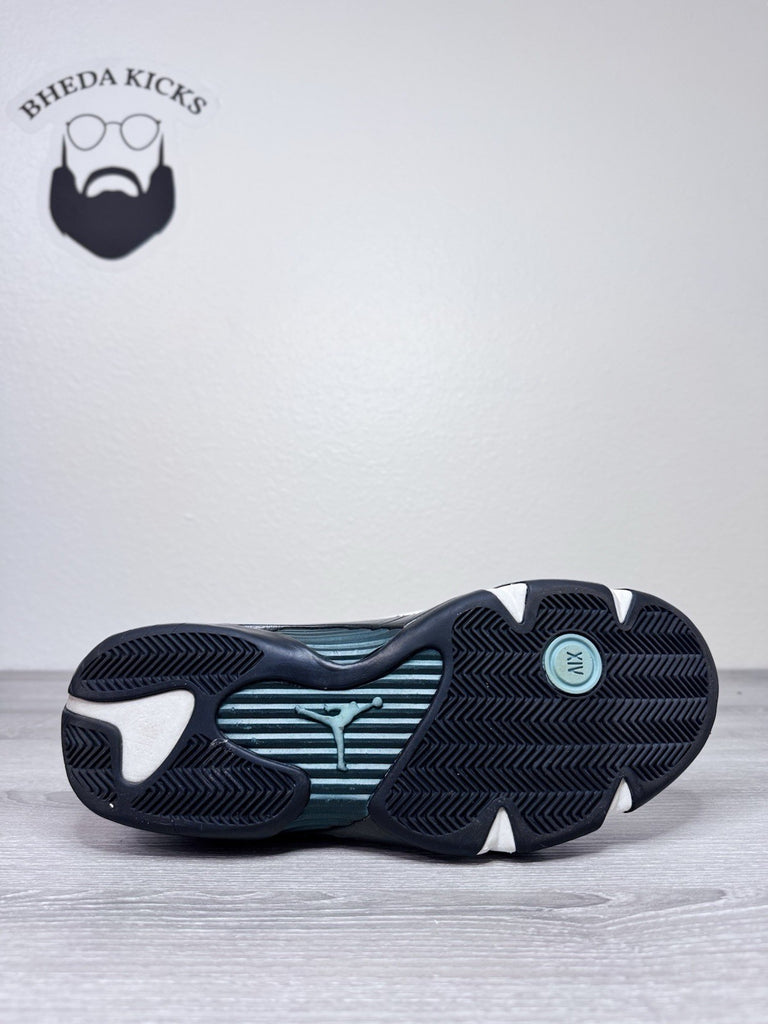 Size 12 - Air Jordan 14 OG 1999 Oxidized Green 136011-103 Preowned Authentic