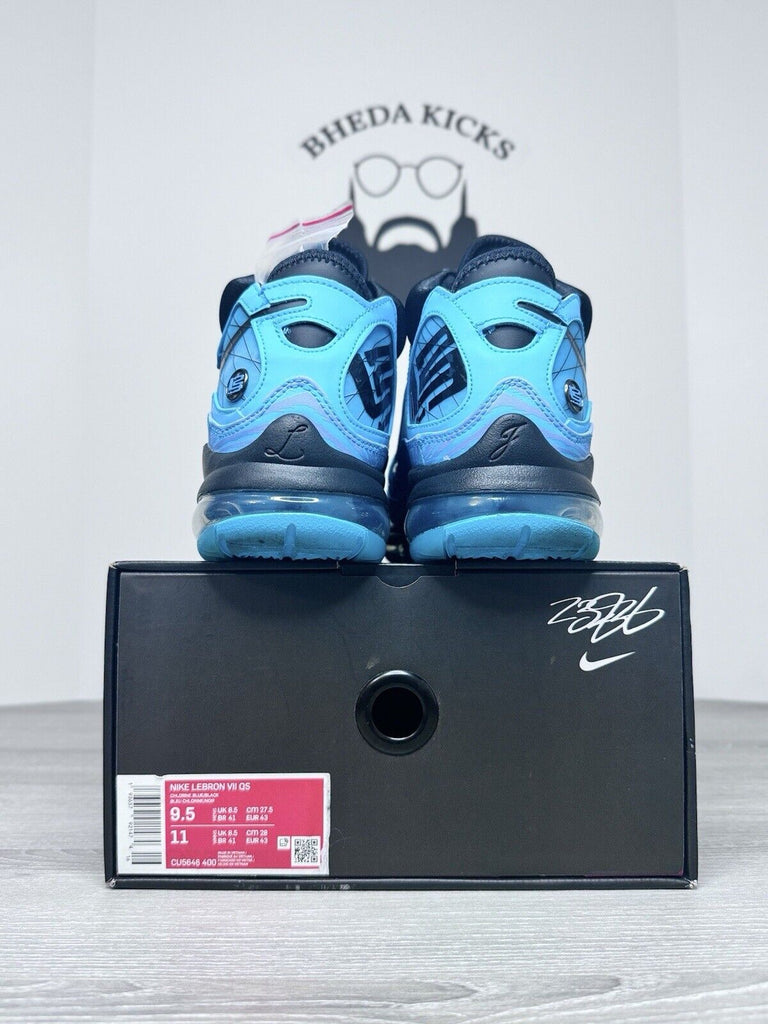 Size 9.5 - Nike Air Max LeBron 7 Retro ‘20 All Star CU5646-400 OG Preowned