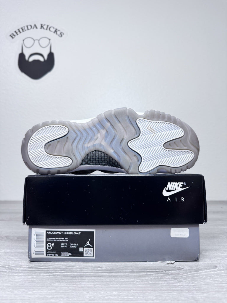 Size 8.5 - Air Jordan 11 Retro Low IE Light Orewood Brown White 919712-102
