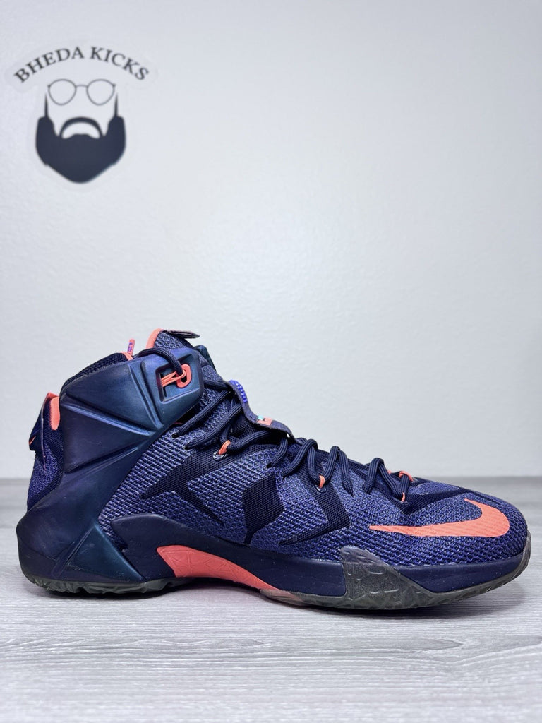 Size 15 - Nike LeBron 12 Instinct 684593-583 Preowned Authentic Og Rare