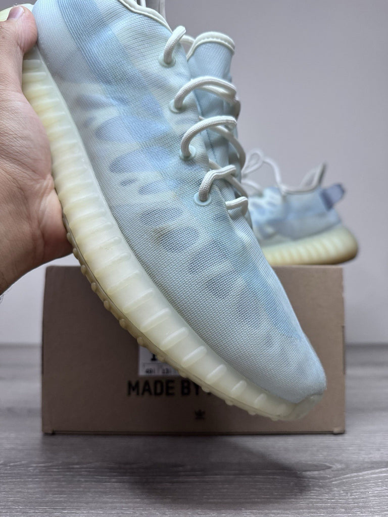 Size 14 - Adidas Men's Yeezy Boost 350 V2 Mono Ice GW2869 Preowned Authentic