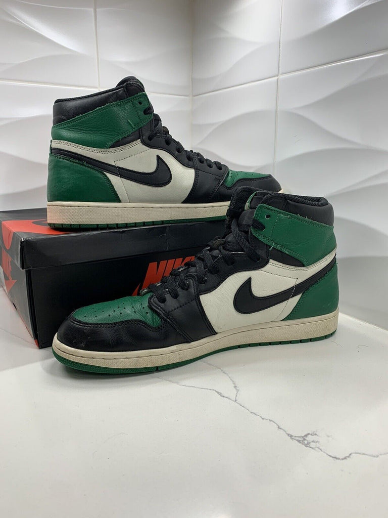 Mens Size 14 Nike Air Jordan 1 Retro High OG Pine Green 1.0 555088-302