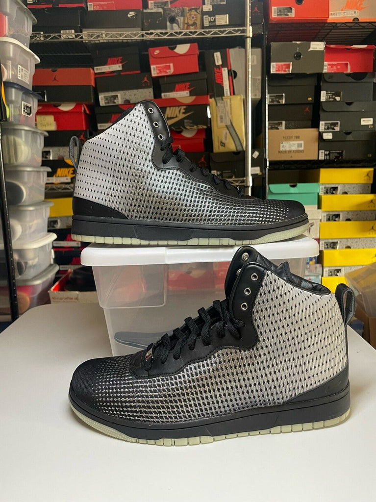 Nike KD Vlll 8 NSW Lifestyle Mens Sz 11.5 Silver Black Athletic Shoes 749637-004