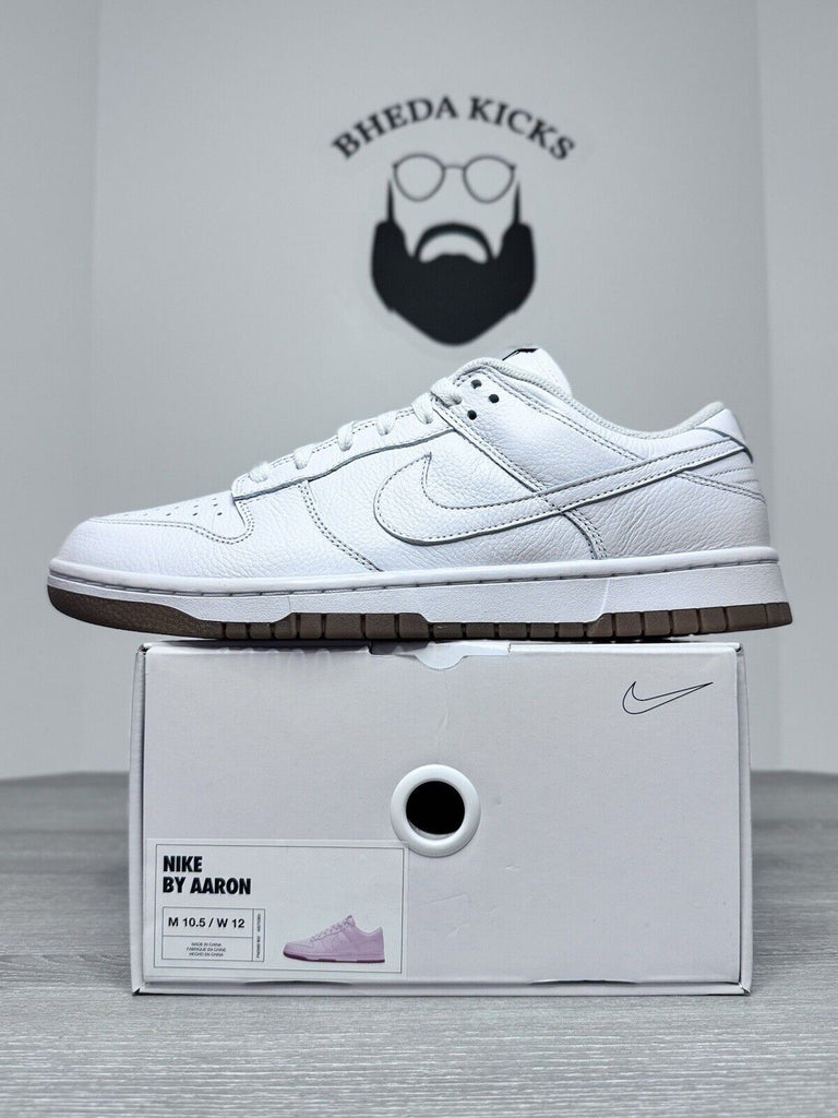 Size 11 - Nike By You Dunk Low White Gum FN0569-900 Worn Once (Tried On)