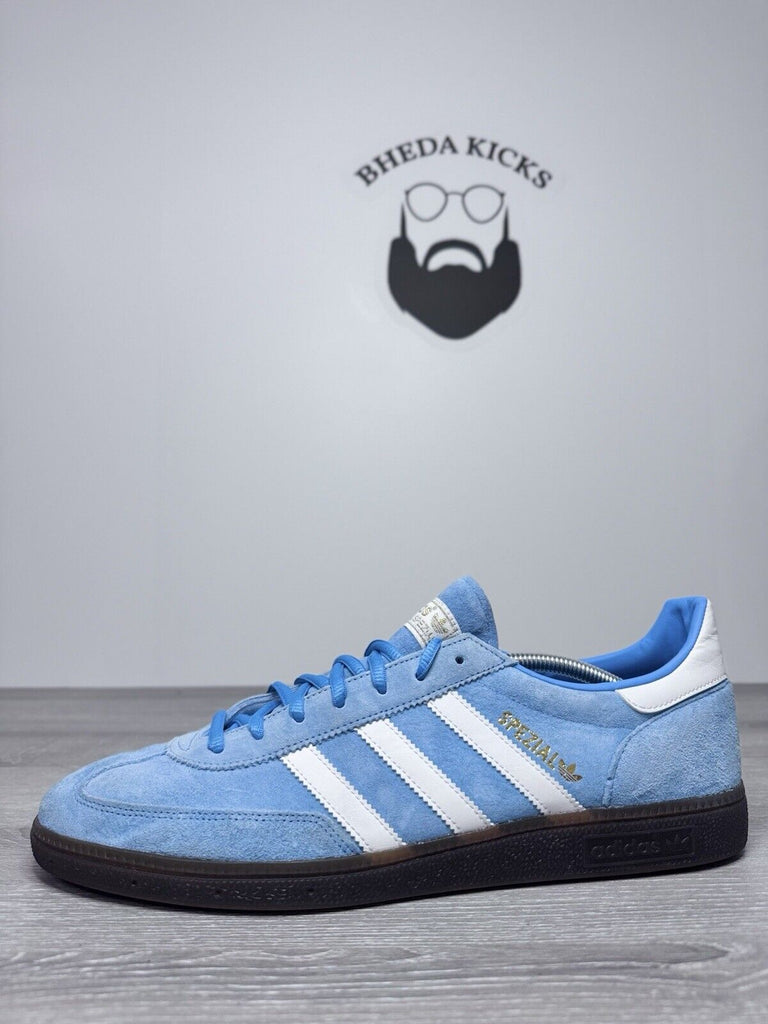 Size 14 - Adidas Handball Spezial Shoes 'Light Blue' BD7632 Preowned Authentic