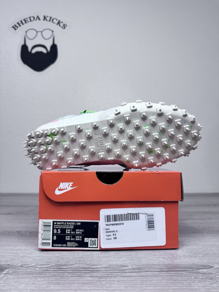 Size 9.5W/8 Men’s - Nike x Off-White Waffle Racer Women SP CD8180-100 Brand New