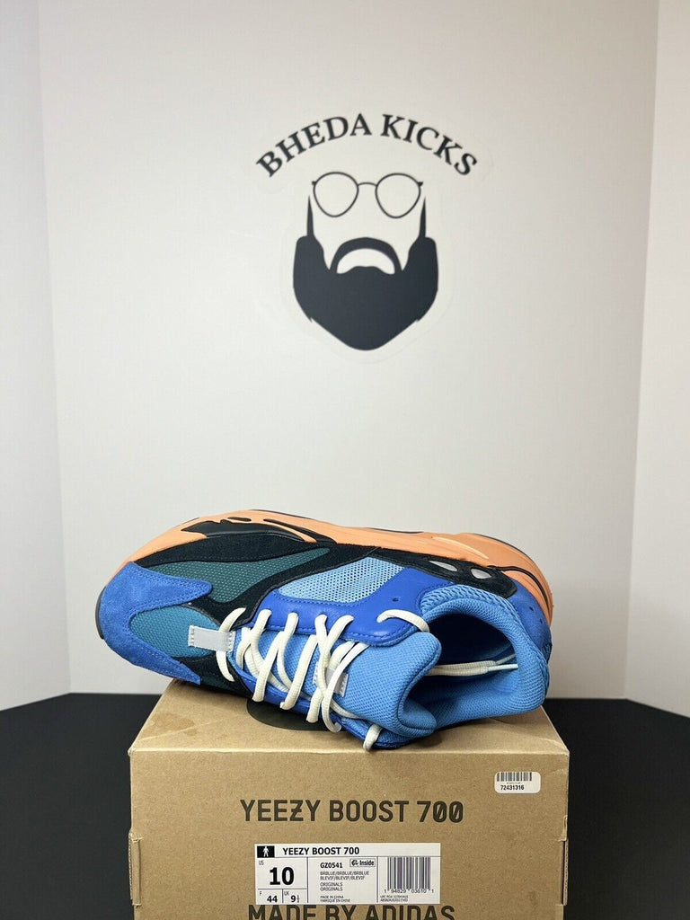 Adidas Yeezy Boost 700 Bright Blue GZ0541 OG Retro Preowned Authentic Size 10