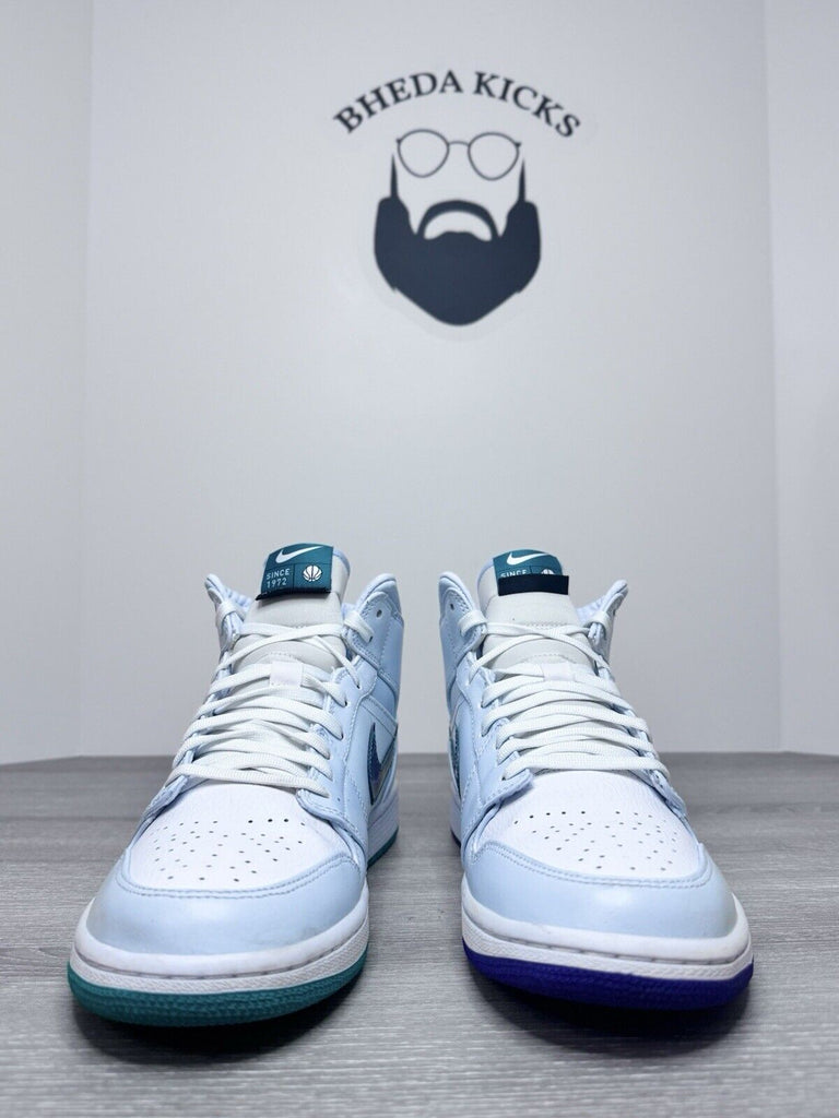 Size 9.5 - Jordan 1 Mid Pregame Pack Mindfulness Luka Doncic-CW5853-100