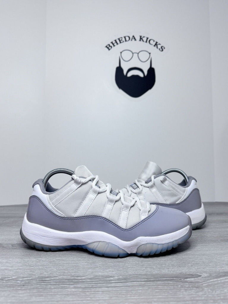 Size 8 - Air Jordan 11 Retro Low Cement Grey AV2187-140 Preowned Authentic