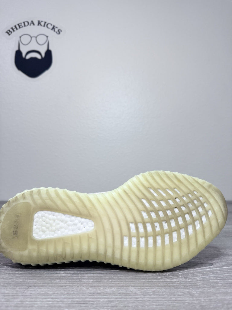 Size 12 - Adidas Yeezy 350 Boost V2 Cream Triple White 2017 CP9366 Preowned