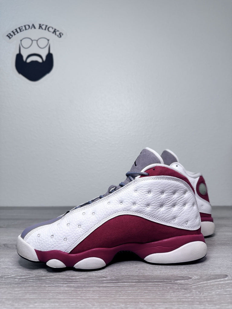 Size 8 - Nike Air Jordan 13 Retro Grey Toe 414571-126 Preowned Authentic