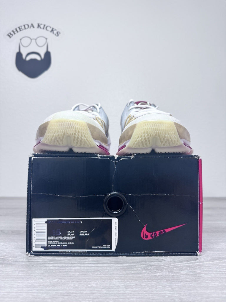 Size 16 - Nike KD 8 VIII ID By You Gray White Gold Red Black 818303-996 NEW DS