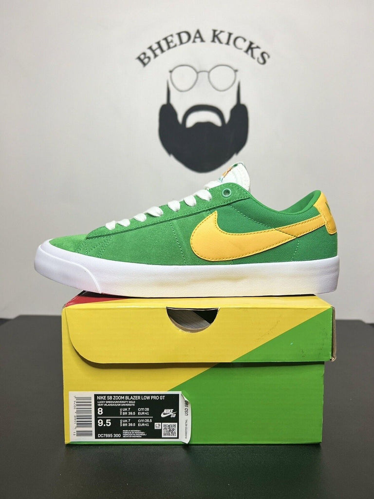 Nike SB Zoom Blazer Low Pro GT 'Lucky Green' Men's Size 8 DC7695-300 New DS