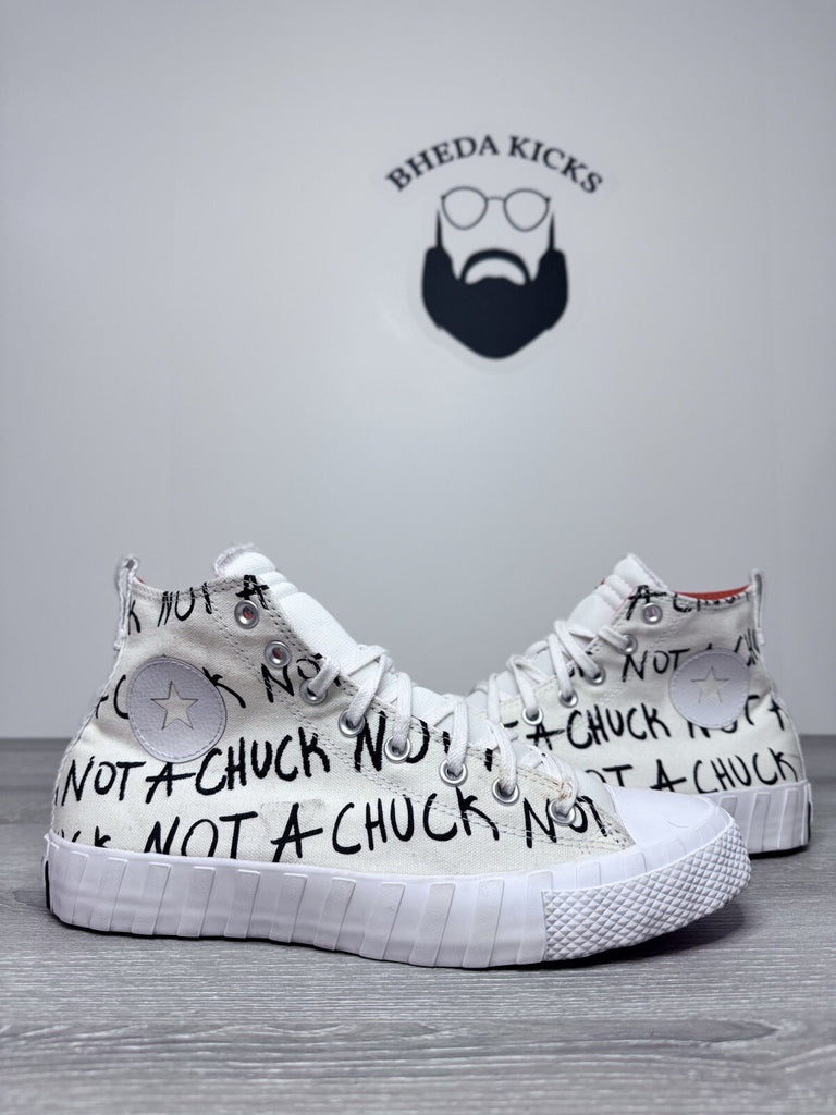 Size 9.5 - Converse Mens CT All Star 70s Hi 166503C White Casual Shoes Sneakers