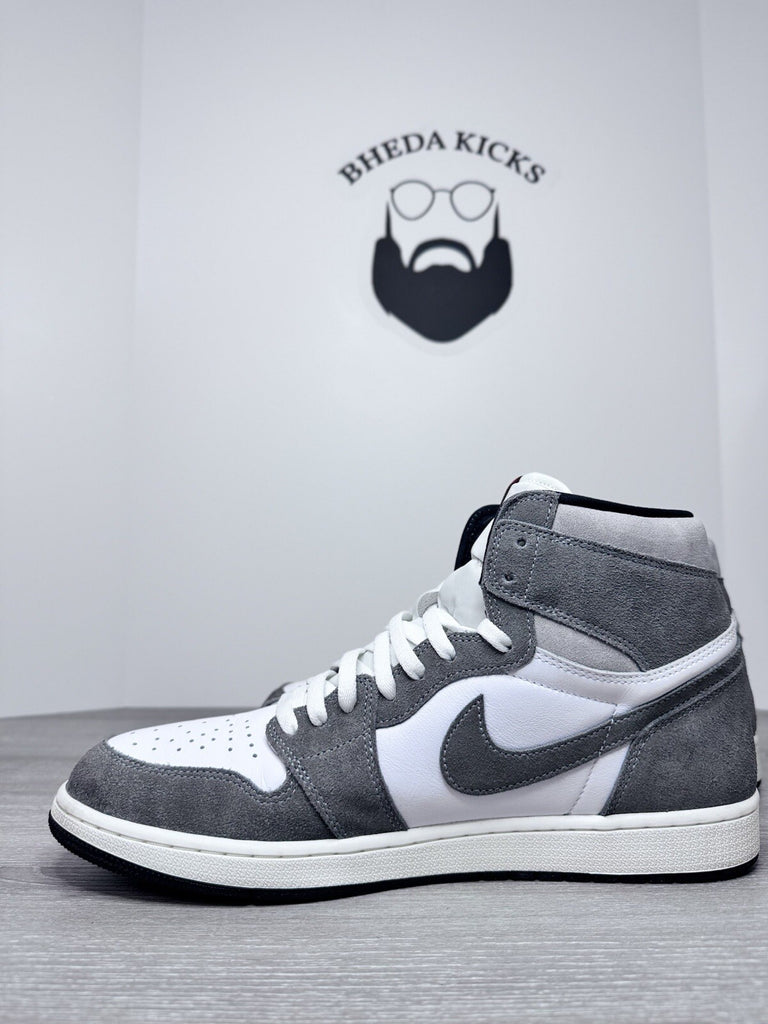Size 14 - Air Jordan 1 Retro High OG Washed Black DZ5485051 Black Preowned