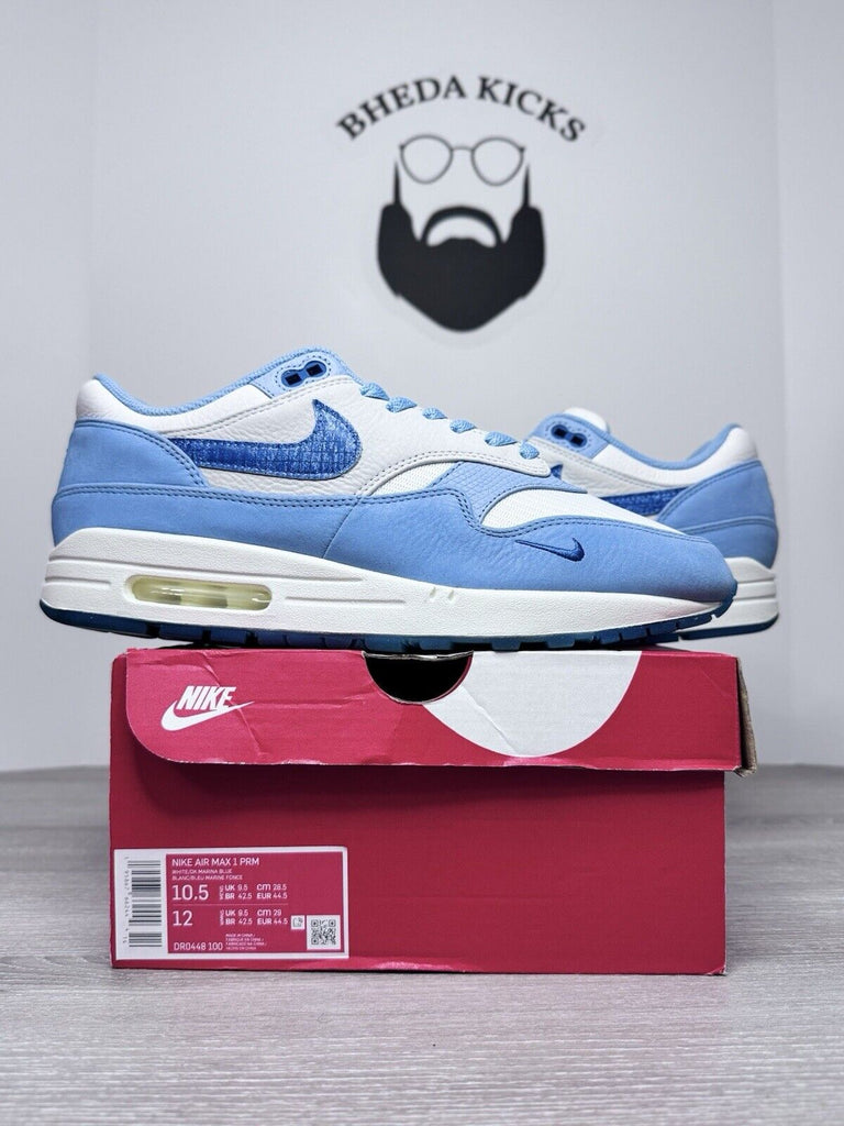 Size 10.5 - Nike Air Max 1 Premium Air Max Day Blueprint 2022 (DR0448-100)