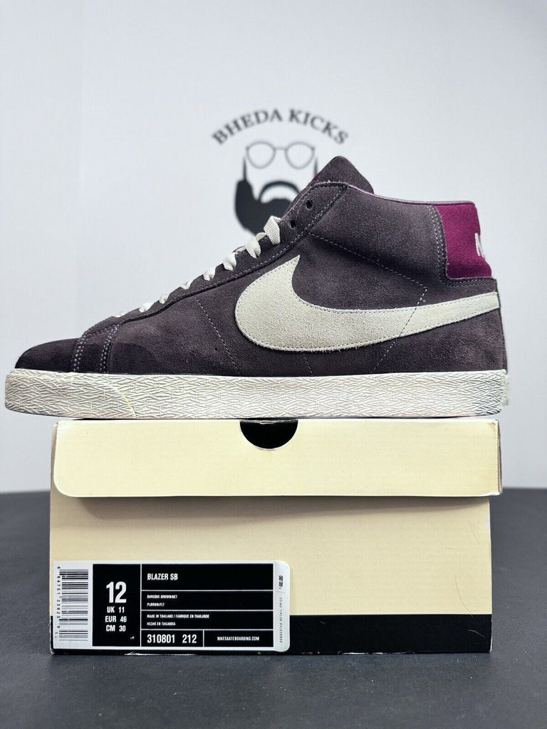 Nike SB Blazer Baroque Wood Brown 310801-212 High Top Shoes US Men’s Size 12