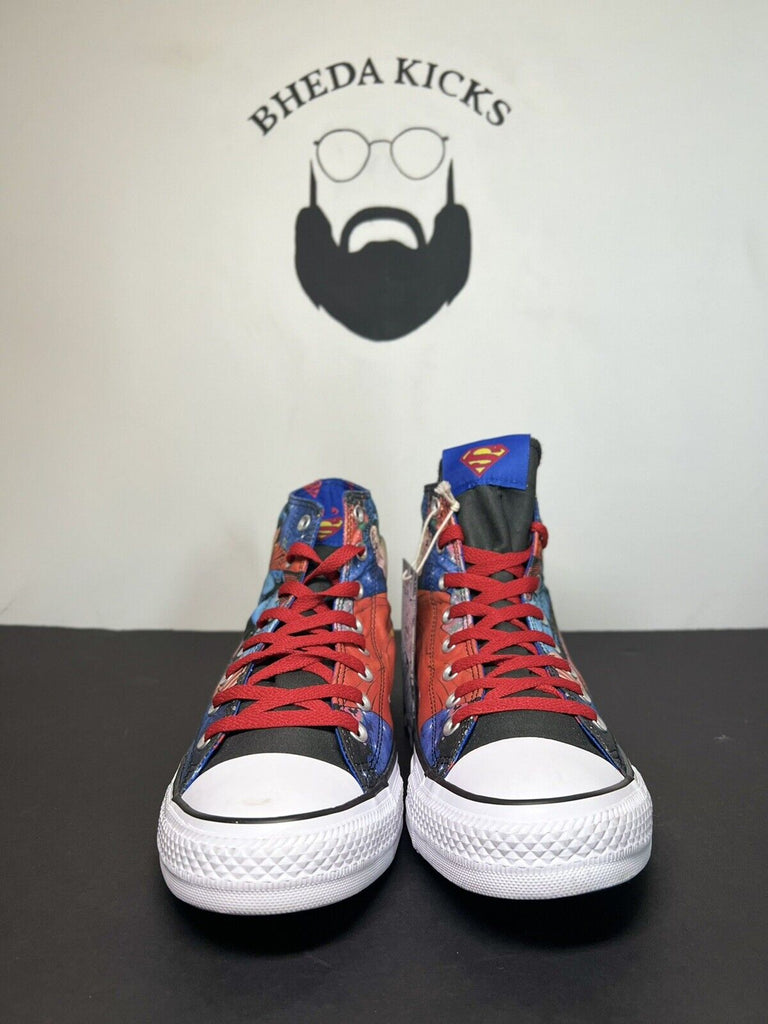 New Converse Chuck Taylor All Star Superman DC Comics Sneakers 150444C Size 11M