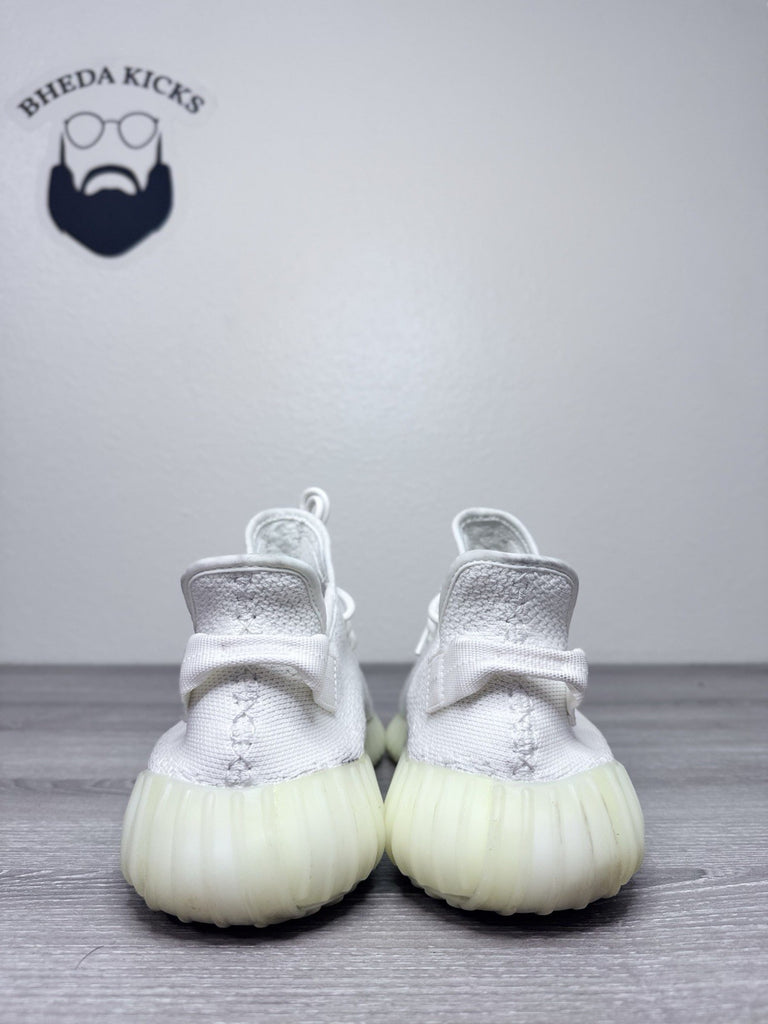 Size 12 - Adidas Yeezy 350 Boost V2 Cream Triple White 2017 CP9366 Preowned