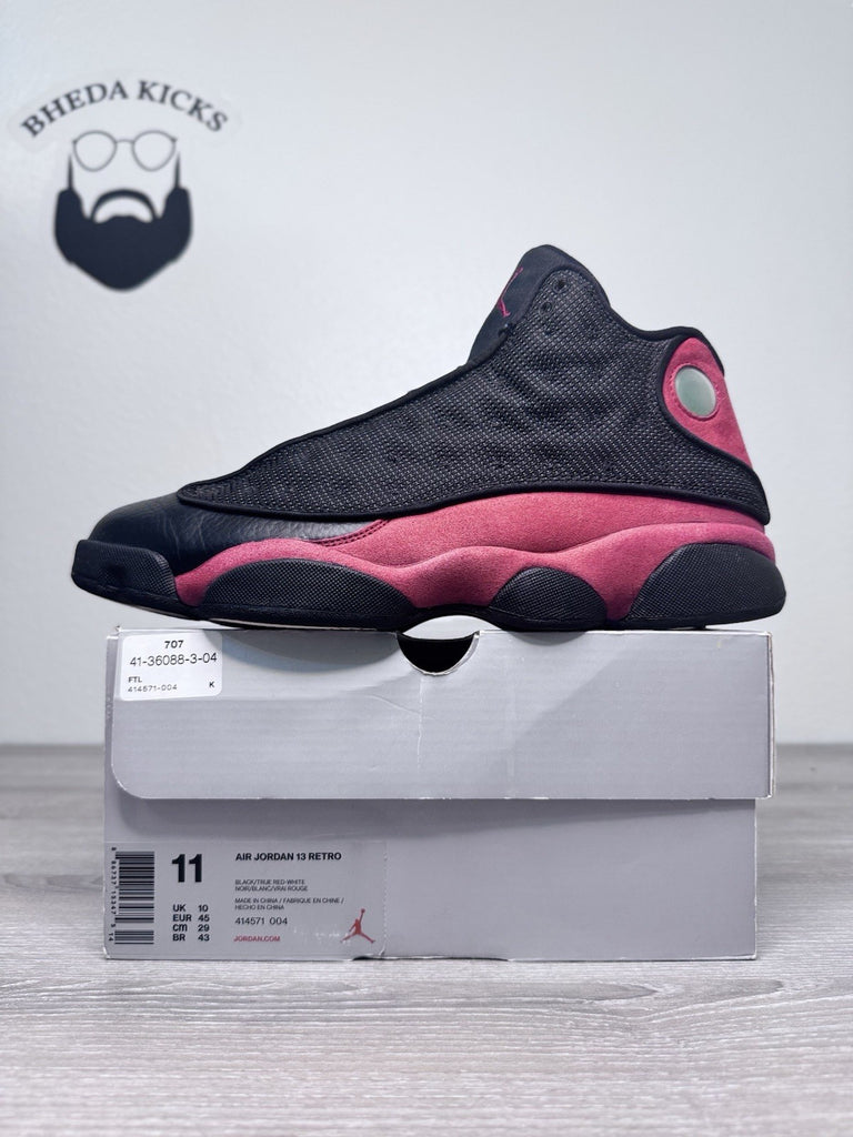 Size 11 - Nike Air Jordan 13 Bred 2017 414571-004 OG Retro Playoff Black Red