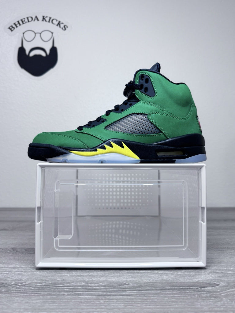 Size 8.5 - Nike Air Jordan 5 Retro SE CK6631-307 Oregon Apple Green Brand New