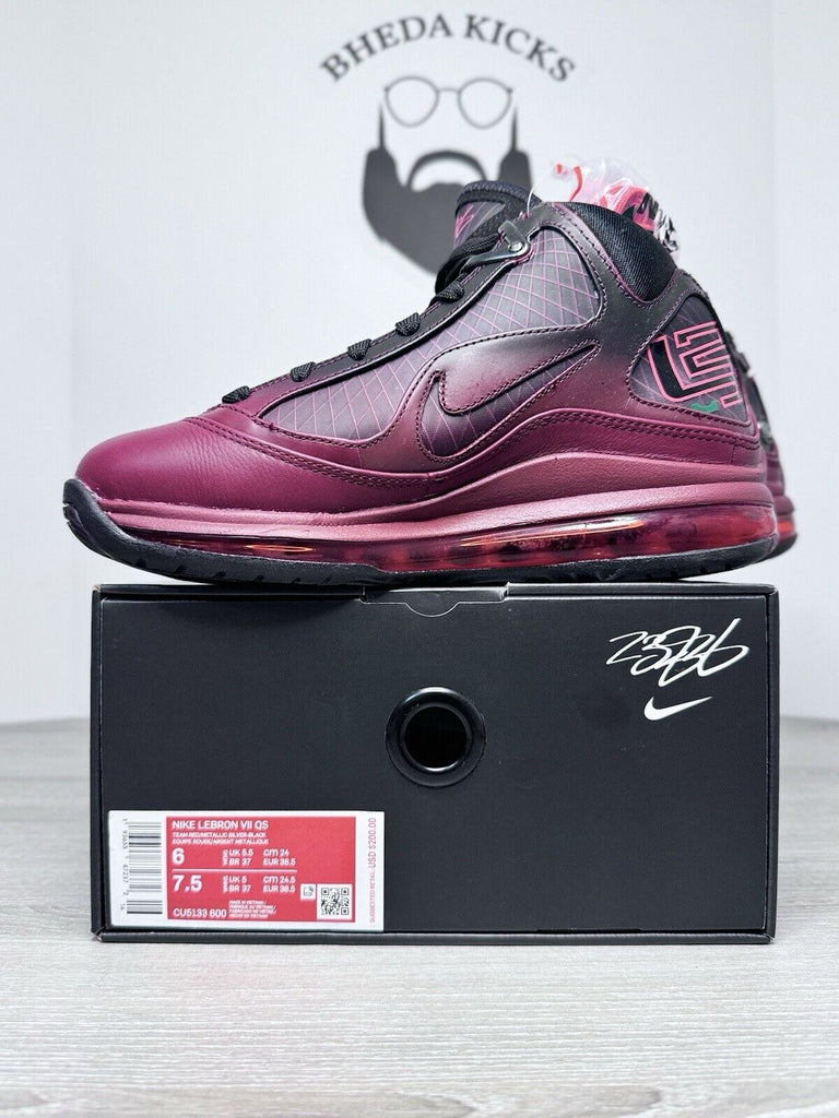 Size 6 - NEW DS Nike Lebron 7 VII QS 2019 Christmas Day Team Red CU5133-600