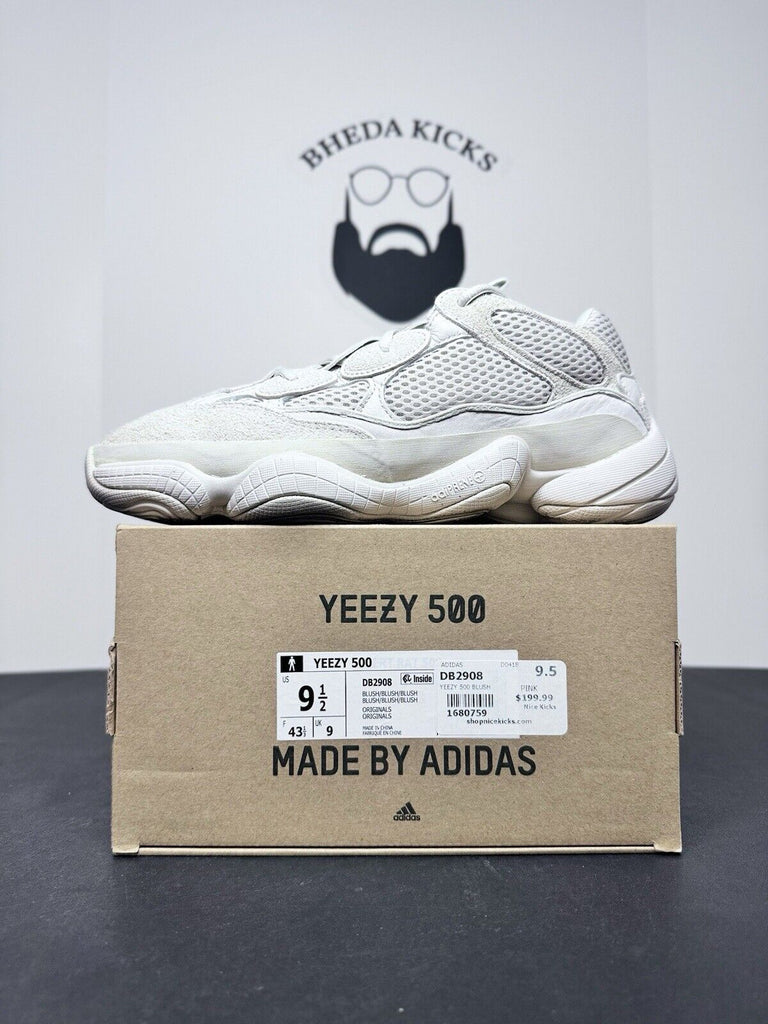 Adidas Yeezy 500 Blush 2018 DB2908 Preowned Oh Rare Authentic Men’s Size 9.5