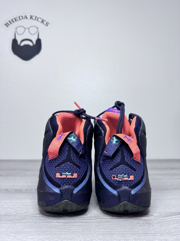 Size 15 - Nike LeBron 12 Instinct 684593-583 Preowned Authentic Og Rare