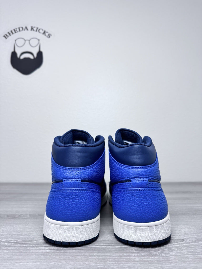 Size 16 - Nike Air Jordan 1 Mid Obsidian Game Royal 2018 554724-412