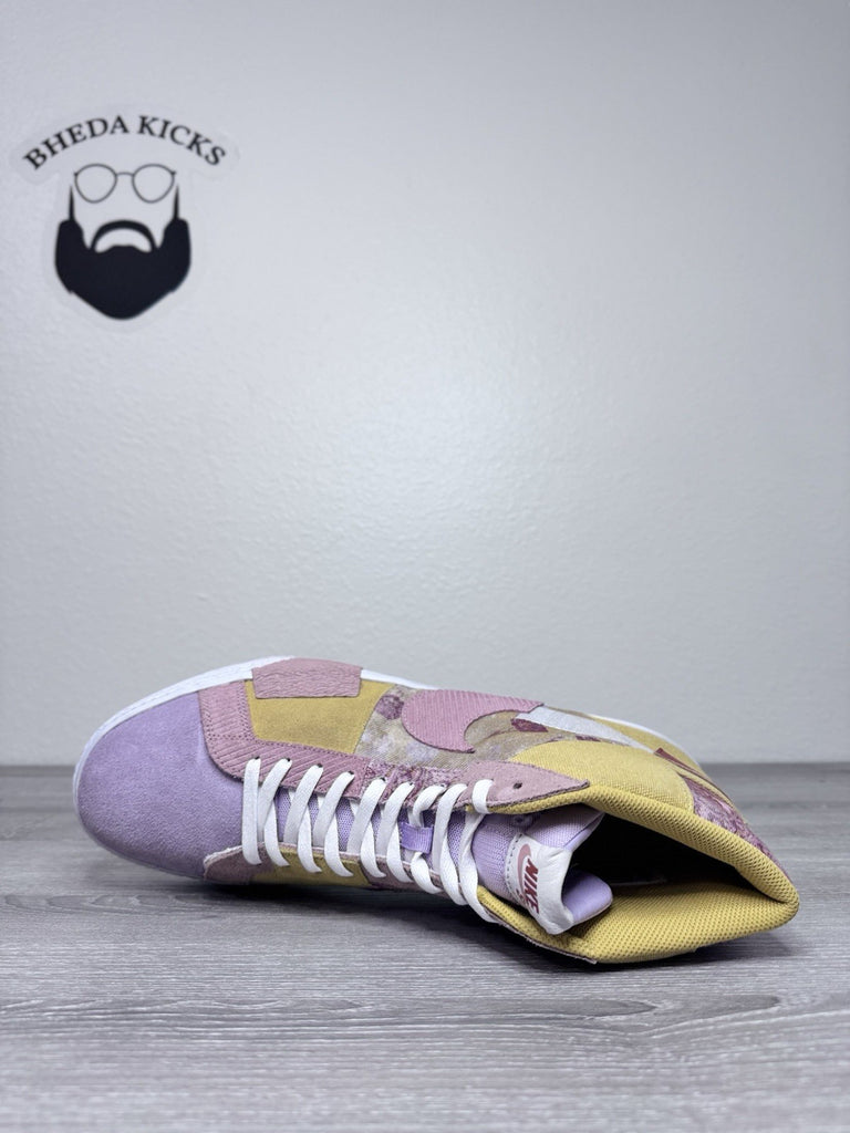 Size 15 - Nike SB Zoom Blazer Mid Premium Paisley Sanded Gold 2022 DM0859-700