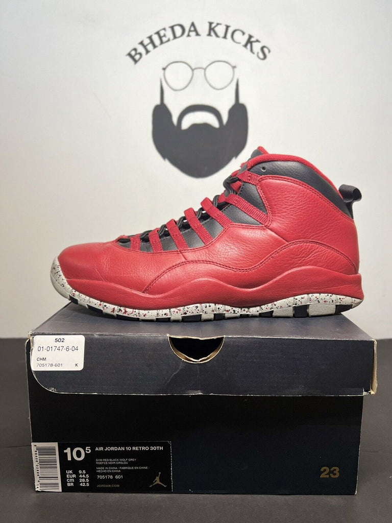 Nike Air Jordan 10 Retro Bulls Over Broadway size 10.5 OG X 705178–601 Sneakers