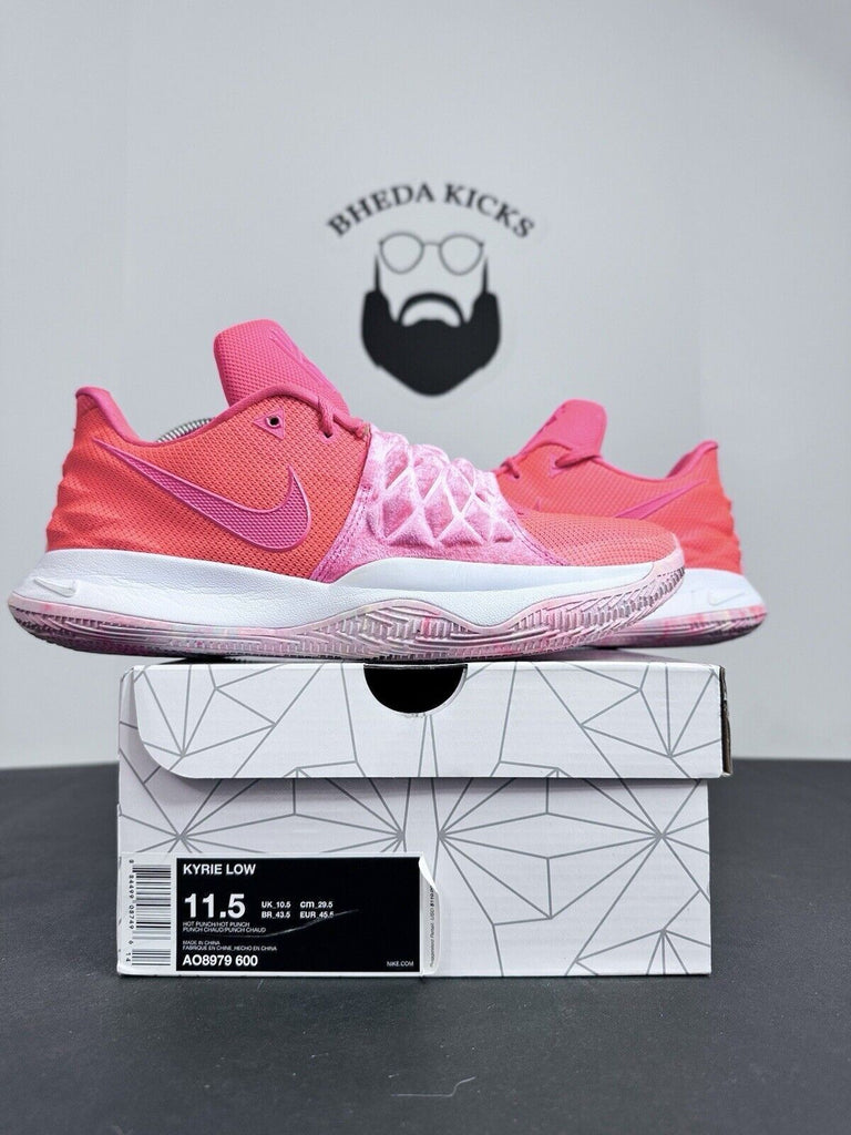 Nike Kyrie Low Hot Punch Pink Athletic Basketball Sneaker AO8979-600 Size 11.5