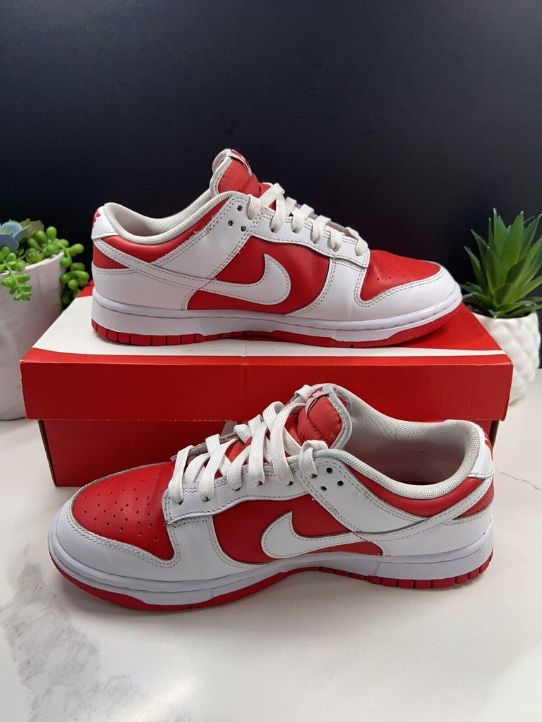 Nike Dunk Low Retro Championship Red Size 8 DD1391-600