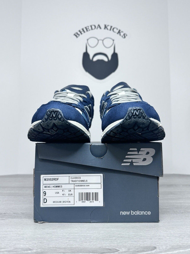 Size 9 - New Balance M2002RDF 2002R 'Protection Pack - Dark Navy' Preowned