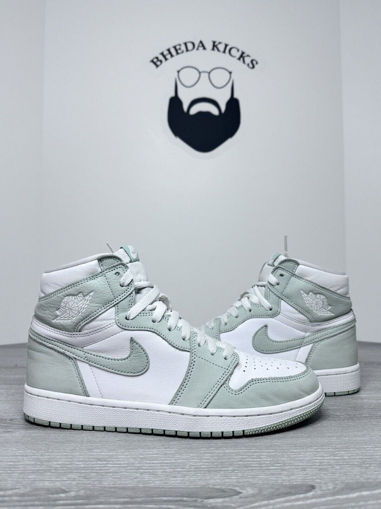 Nike Air Jordan 1 Retro High OG Seafoam Green White Size 10w (8.5m) Preowned