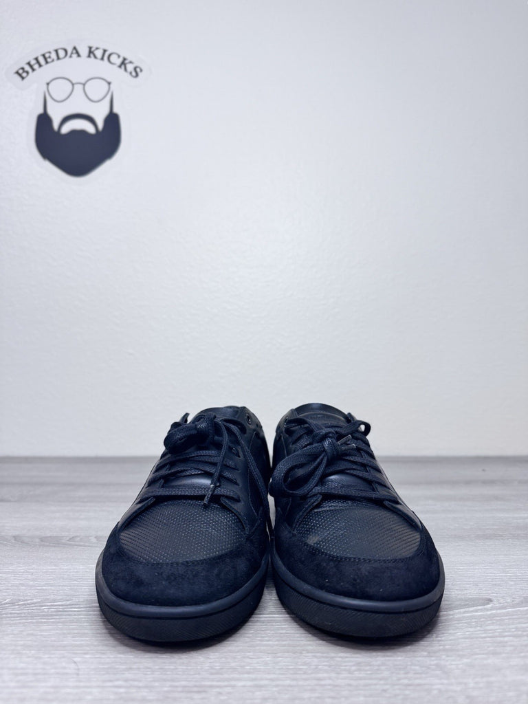 Size 46 EU/ 12 US - Saint Laurent Men's Court Classic Low-top Black Leather