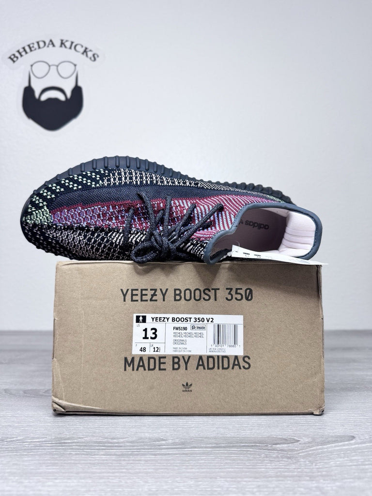 Size 13 - adidas Yeezy Boost 350 V2 Yecheil Non-Reflective FW5190 NEW DS