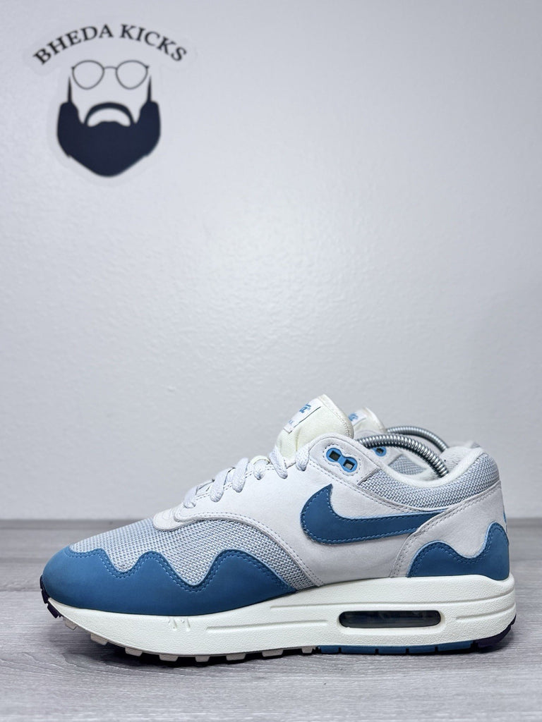 Size 9.5 - Nike Air Max 1 Patta Waves Noise Aqua Pre Owned DH1348-004