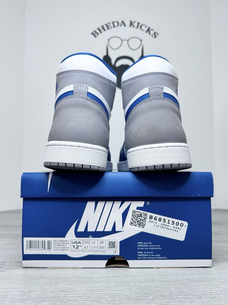 Size 12.5 - Nike Air Jordan 1 High Retro OG True Blue Basketball DZ5485-410