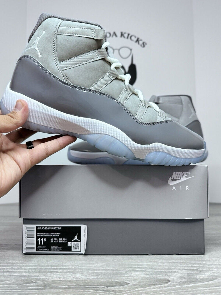 Size 11.5 - Nike Air Jordan 11 Cool Grey 2021 CT8012-005 (Tried On) Clean