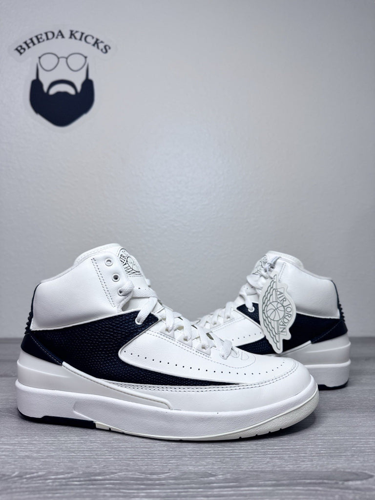 Size 10.5W (9 Men’s) - Air Jordan 2 Retro Sail Black DX4400-100 Preowned