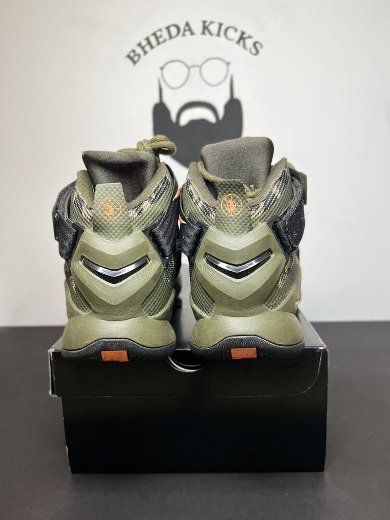 Nike LeBron Soldier 9 IX Premium Camo Men’s Size 11 749490-303 Preowned Og Rare