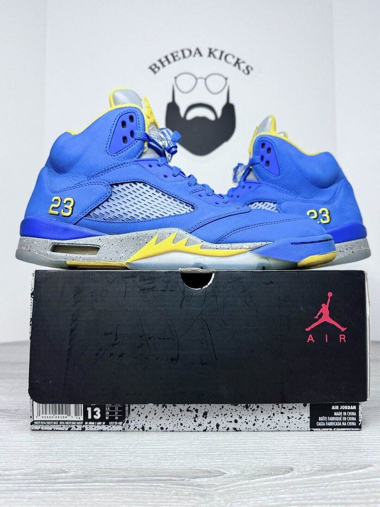 Size 13 - Jordan 5 Retro Laney 2019 CD2720-400 Preowned Authentic Og Rare Men’s