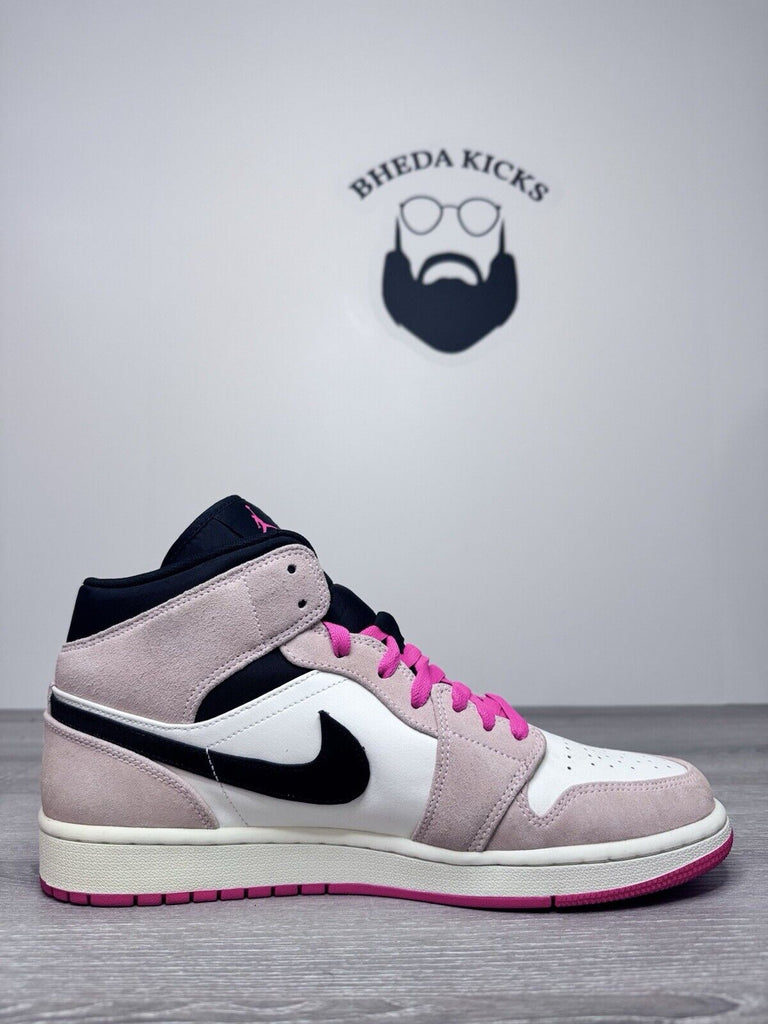 Size 12 - Air Jordan 1 SE Mid Crimson Tint 852542-801 Preowned Authentic