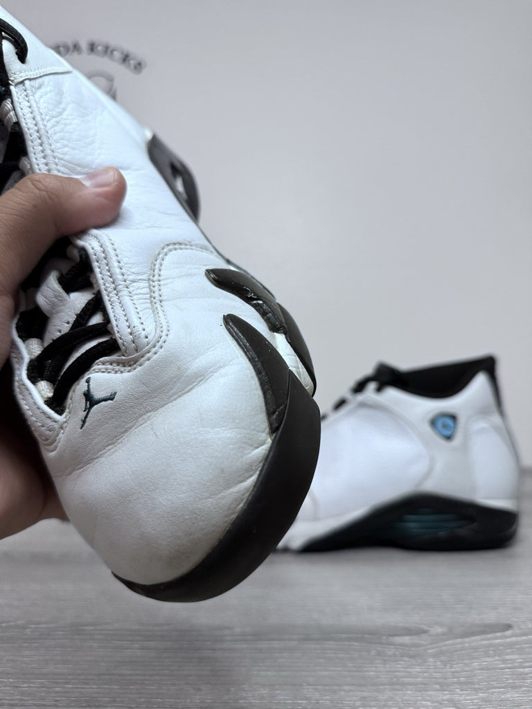 Size 12 - Air Jordan 14 OG 1999 Oxidized Green 136011-103 Preowned Authentic