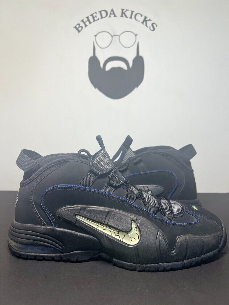 Nike Air Max Penny 1 All Star Black 2014 Size 13 685153-001 Black Blue White OG