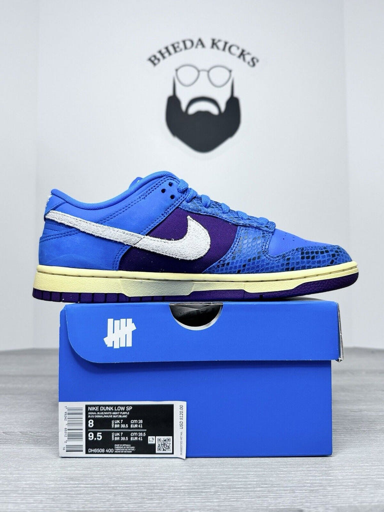 Size 8 - Nike Undefeated x Dunk SP Low 5 On It DH6508-400 Authentic NEW DS